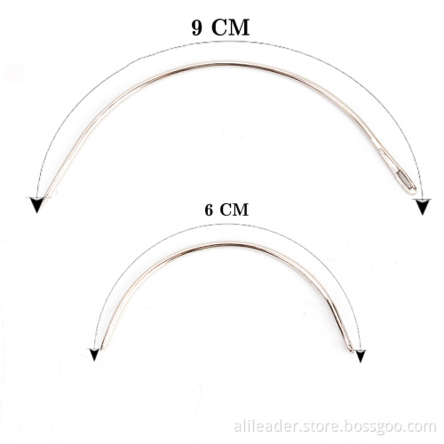 Hair Weaving Sewing C-Shape Needle For Wig Making
